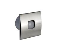 Cata Extractor baño Silentis LN 10 Inox - 12W 30 dB 14x14 cm válvula antiretorno
