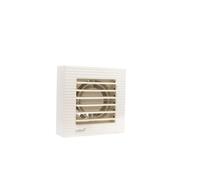 Cata Extractor B-10 Matic-Timer Con Apertura y Cierre Automático Protector Térmico y Nivel Sonoro Mínimo 41dB Caudal máximo 98 m3/h Potencia 15W Velocidad 2500 r.p.m Diámetro salida 100 Color Blanco