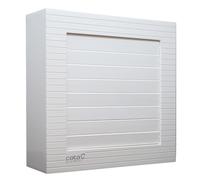 Cata Extractor B-12 Matic – Apertura y cierre automático, protector térmico, 43 dB, 20 W, blanco