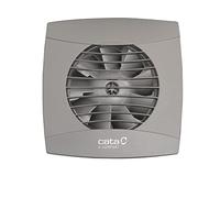 Cata | Extractor baño | Modelo UC-10 STD SILVER | Extractor de baño Versión Estandar | Serie U-Confort | Funciona con el Interruptor de la Luz | Clase de Eficiencia Energética B, plata