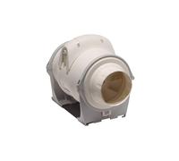 Cata Extractor Conducto Línea 100/270 Bridas Sujeción Motor/Hélice Inducción Asíncrona Caja de Bornes Exterior -20ºC-60ºC Potencia 40W 2300 r.p.m 24 dB Caudal 270 m3/h 2,1 kg Color Blanco Beige