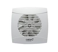 Cata | Extractor de Baño | Modelo UC-10 STD | Serie Estándar | Funciona con el interruptor de la Luz | Extractor Extraplano | Bajo nivel sonoro | Alta Eficiencia Energética, 15,4 x 15,4 x 10,5 cm