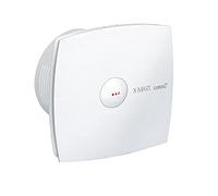 Cata Extractor de baño X-MART 15M Extracción Perimetral Apertura/Cierre Automático Luz Piloto Caudal 320m3/h Potencia 25W Velocidad 2100rpm Ligero 0,97kg Protector Térmico Fijación Rápida Color Blanco