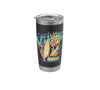 Catch The Vibe Verano Vaso térmico de acero inoxidable de doble pared