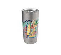 Catch The Vibe Verano Vaso térmico de acero inoxidable de doble pared