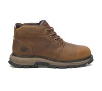 Caterpillar Exposición 4.5 Hombre de Trabajo Construcción Botas Cordones Marrón