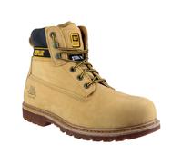 Cat Footwear Holton Steel Toe S3 HRO SRC, Botas de Trabajo Hombre, Honey, 40 EU