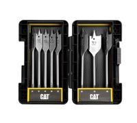 Caterpillar - Juego de 8 brocas planas para madera DA05901
