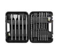 Caterpillar - Juego de brocas y cinceles SDS Plus de 17 piezas DA03902