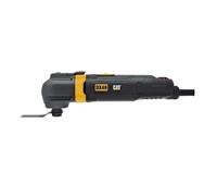 Caterpillar - Lijadora oscilante multiusos a batería 18V con accesorios, sin batería ni cargador DX49.1