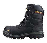 Caterpillar - Premier 8 WR TX CT S3 HRO SRC, Zapatos de Seguridad Hombre, Negro (Mens Black Mens Black), 42 EU