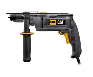 Caterpillar - Taladro de impacto electrónico 13 mm, 850W DX16