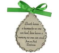 Cathedral Art CO519 Death Leaves a Heartache Teardrop Ornamento conmemorativo, 2-3/4 Pulgadas