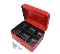 Cathedral - Caja de caudales (15.2 cm), color rojo