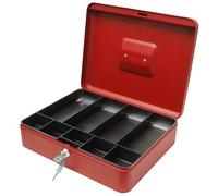 Cathedral - Caja de caudales (30,5 cm), color rojo