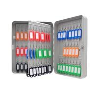 Cathedral Key Cabinet - Caja de seguridad para llaves, gris
