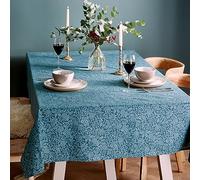 Catherine Lansfield Dining Majestic - Mantel de algodón (137 x 178 cm), diseño de Ciervo, Color Verde