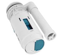 CATIEBYE Pulsador Doble Cisterna Roca Válvula de Descarga Doble para Inodoro, Mecanismo a Prueba de Fugas y Flujo de Agua de Abs para Reparación