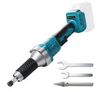 Catolsss Lijadora recta con batería compatible con Makita de 18 V, lijadora de varilla sin escobillas con pinza de 6 mm y regulación de velocidad de 4 niveles, herramienta multifunción para