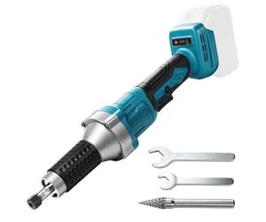 Catolsss Lijadora recta con batería compatible con Makita de 18 V, lijadora de varilla sin escobillas con pinza de 6 mm y regulación de velocidad de 4 niveles, herramienta multifunción para