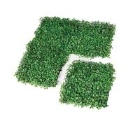 CATRAL Pack 4 Losetas Boj 25 X 25 para Jardín Vertical Pared y Balcón