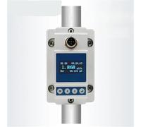 Caudalímetro, Medidor de flujo ultrasónico DN10 DN100, tubo Digital con abrazadera for medición tubería líquido y aceite agua, 4-20mA RS485