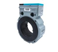 Caudalímetro, Medidor de flujo ultrasónico transductor con abrazadera medidor agua Digital no invasivo líquido portátil