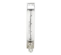 Caudalímetro miniatura de rotor de vidrio Lzb-wb, caudalímetro de flotador, resistente a la corrosión, for medir gases, líquidos, agua y aire.(LZB-6WB Stainless steel)