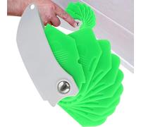 Caulk Spreader Tool - Plegable Precision Spatula, Window Sealant Scraper | Precision Caulk Finishing Tool | Countertop Kitchen Bathroom Tile Sealing Repair, plegable Caulking Spatula Caulk Applicators