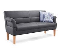 CAVADORE Kira Sofás Tela Taurus Antracita 176 x 94 x 81 cm