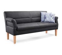 CAVADORE Kira Sofás Tela Taurus Negro Gris 176 x 94 x 81 cm