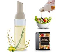 CAVECA Aceitera de Cristal Antigoteo para Cocina 500 ML con Nuevo Vertido + REGALO, Aceitera Tradicional de Vidrio 100% Reciclado y Modelo de España, Dispensador de Aceite Cocina, Botella Cristal