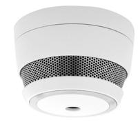 CAVIUS 2106 Mini Funk, detector de humo de 78 mm, con batería de larga duración (10 años), el detector de humo inalámbrico más pequeño del mundo