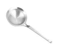 CAXUSD Colador de Acero Inoxidable 304 para Cocina, 1 Pieza, Resistente y Duradero, Adecuado para Colar Alimentos y Tamizar Ingredientes Secos Cocina