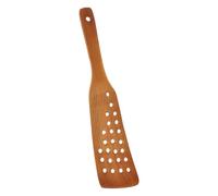 CAXUSD Espátula de Madera Herramienta y Fácil de Limpiar para Cocinar y Freír 24 Agujeros Adecuado para Restaurantes y Centros Comerciales
