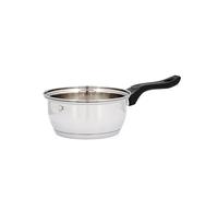 Cazo acero inoxidable con tapa Quid - Disponible en 14 y 16cm - Compatible con inducción y todo tipo de cocina - Apto lavavajillas