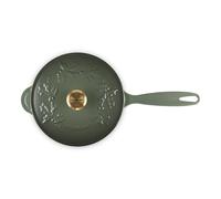 Cazo con Tapa de Hierro Fundido 22 cm - Edición Limitada Holly de Le Creuset para Cocinar y Servir con Estilo, Ideal para Salsas, Salteados y Guisos
