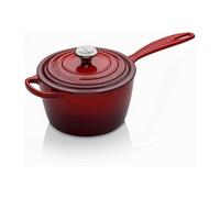 Le Creuset Cazo de hierro fundido, Redondo, diámetro18 cm, 2.2 L, Cereza, 21181180602430