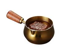 Cazo para salsa,mango fresco antiadherente con boquilla versaliquidos | Olla para salsa de cocina, para salsa de cocina, para salsa de tomate, sopa guisada, bebida caliente, leche, mantequilla