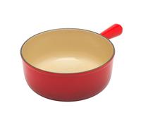 Cazo Poleón Le Creuset de Hierro Vitrificado para Cocina y Horno, Ideal para Salsas, Sofritos y Frituras, Disponible en Varias Medidas