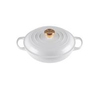 Cazuela 30 cm Le Creuset Signature Hierro fundido 21180300101441 Blanco