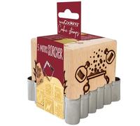 CBM2R Sello de galleta de madera Hecier + cortador