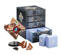 CC Countdown Characters by Numskull 2024 Destiny Gingerbread Ghost Shell Figura coleccionable - Producto oficial de Destiny - Estatua de calendario de Adviento para construir