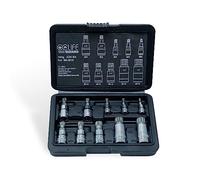 CCLIFE 10pcs Juego de Casquillos XZN M4-M18, S2 Acero de Aleación para Uso Profesional y Automoción
