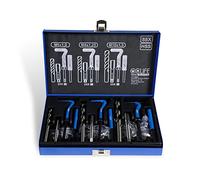CCLIFE 88 Piezas Juego de Reparación de Roscas, Kit Helicoil M6 M8 M10 | Herramientas de reparación de roscas para machos dañados, para diferentes materiales, gama completa de tamaños