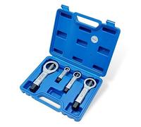 CCLIFE Juego de Rompetuercas 4 piezas,9-27mm Separador de Tuercas de Metal Herramienta de Desmontaje del Extractor para quitar tuercas y oxidada Atascadas dañadas