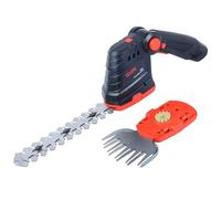 CCLIFE Tijeras Cortasetos 2 en 1 batería 10,8 V 120/200 mm jardín | Tijeras de podar inalámbricas con 2 cuchillas para césped y setos, compactas, precisas e ideales para jardines pequeños.