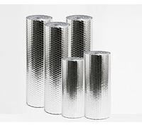 CCLONGTT Autoadhesivo Rollo Aislante Termico Aislante Térmico Reflexivo con Espuma para Viviendas, Caravanas, Remolques Antihumedades Papel De Burbujas De Aluminio (Size : 1mx5m)