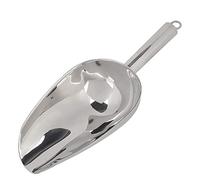 CCYLEZ Cuchara para Comida de Acero Inoxidable con Ergonómico para Helado, Granos de café, Frutos Secos, 12oz para Cocina, Hogar, Bar y Fiesta (12 onzas)