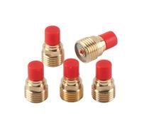 CCYLEZ Cuerpo de Mandril de Lente de Gas 45V44, Piezas de Cobre Duraderas de 2,4mm para Soplete de Soldadura TIG WP-9 WP-20-25 (5PCS)